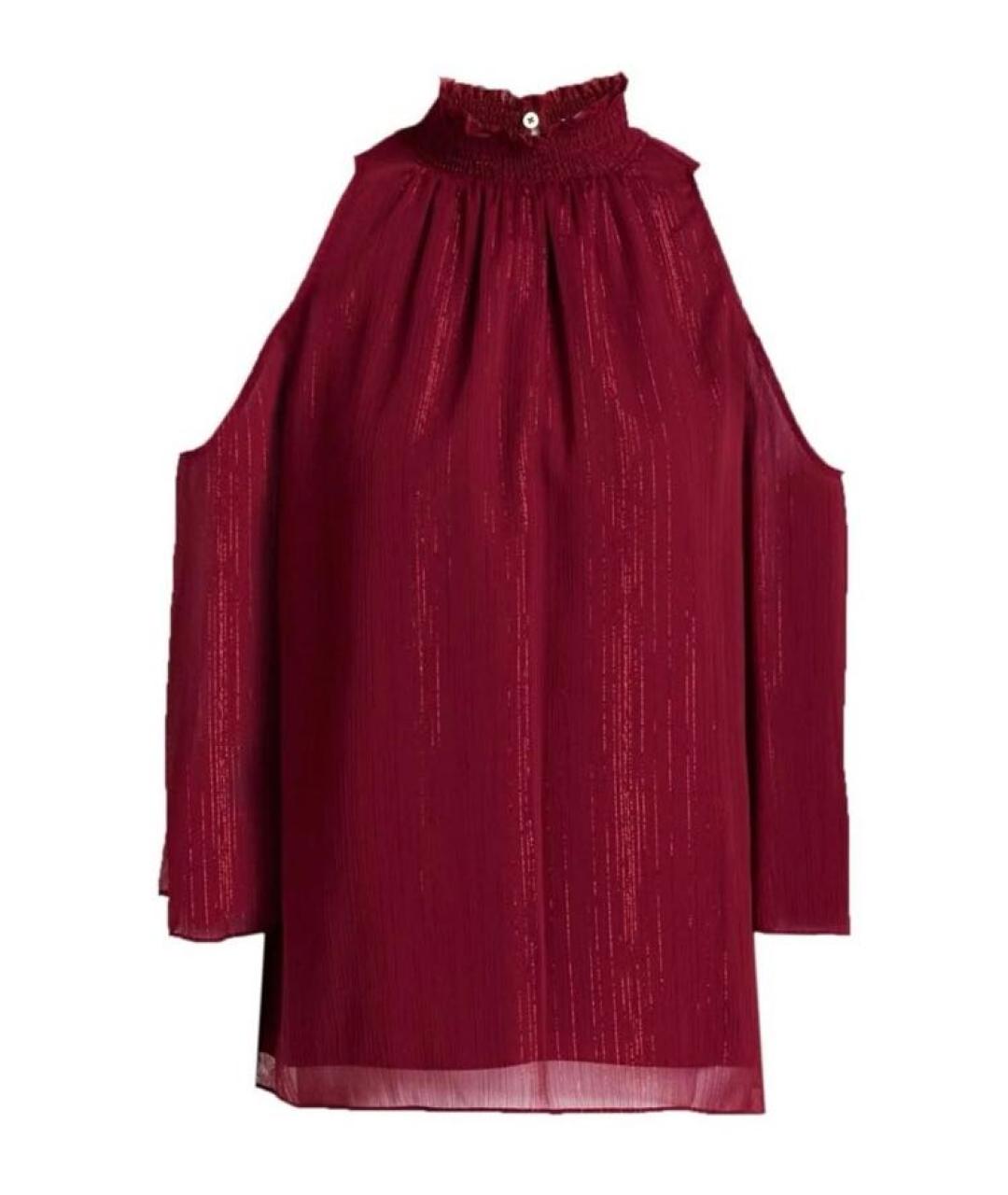 RACHEL ZOE Красная полиэстеровая блузы, фото 1