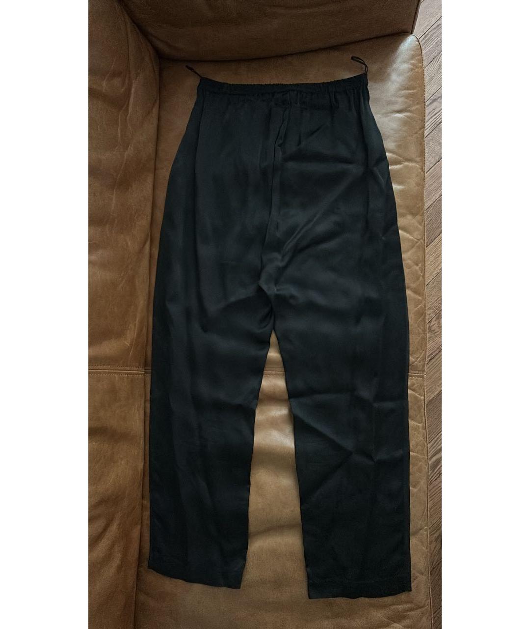 ILARIA NISTRI Черные брюки широкие, фото 2