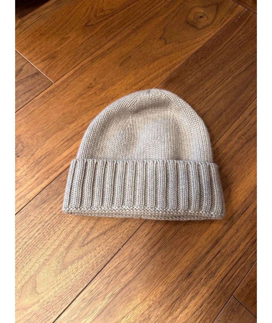 FALCONERI Серая кашемировая шапка, фото 4