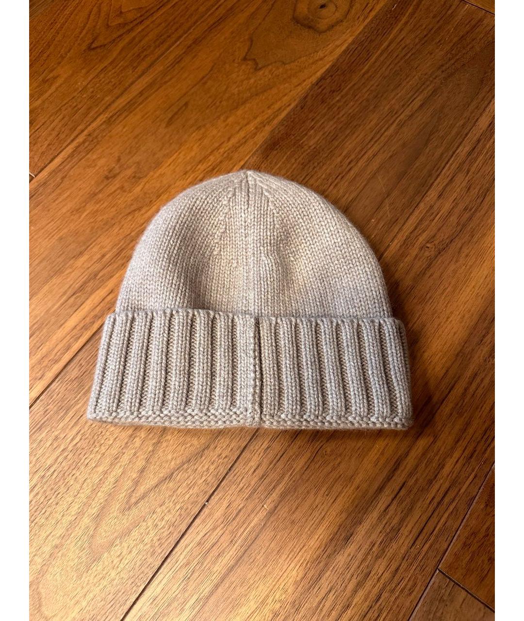 FALCONERI Серая кашемировая шапка, фото 3
