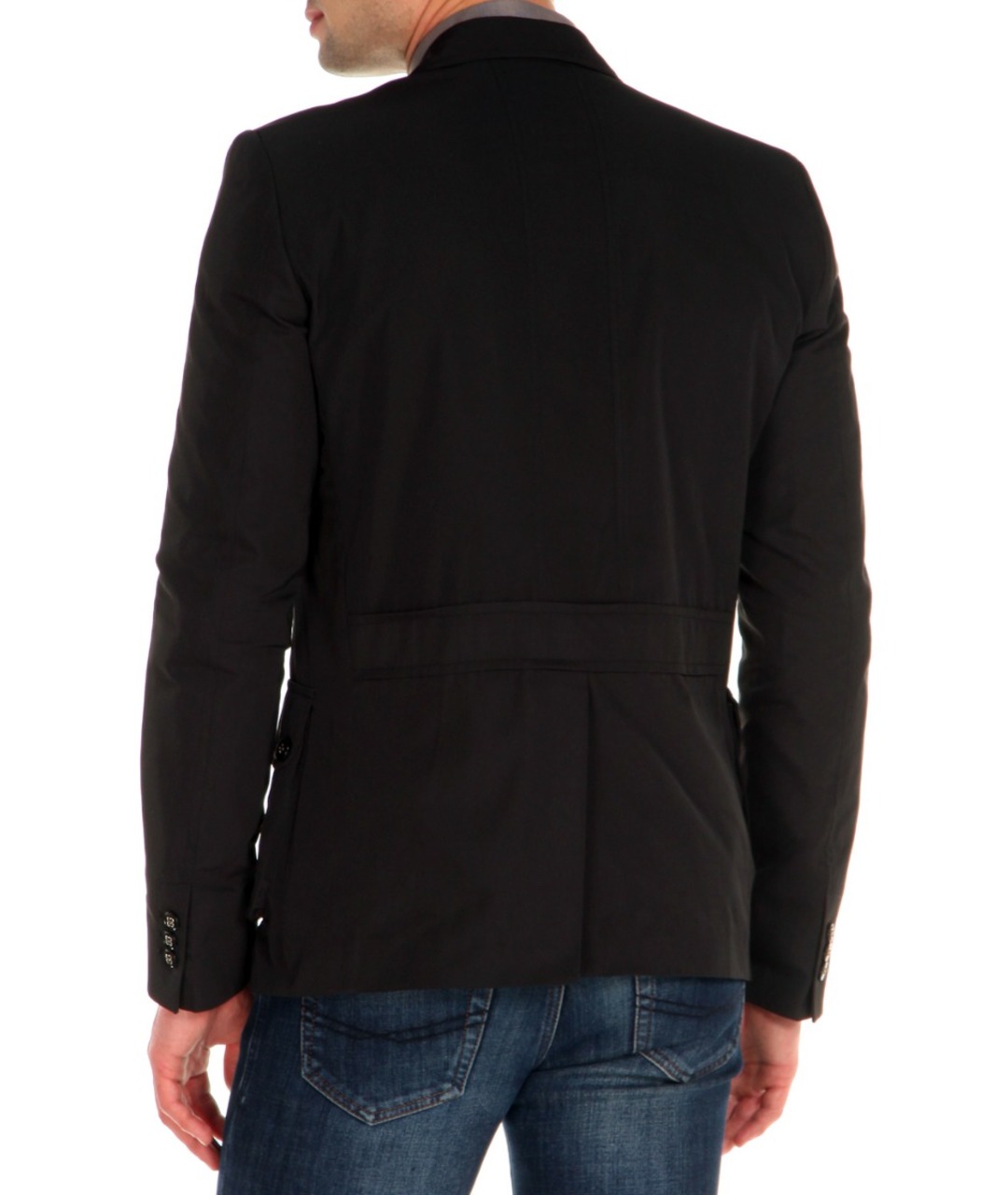 GIANFRANCO FERRE Черный полиэстеровый пиджак, фото 2