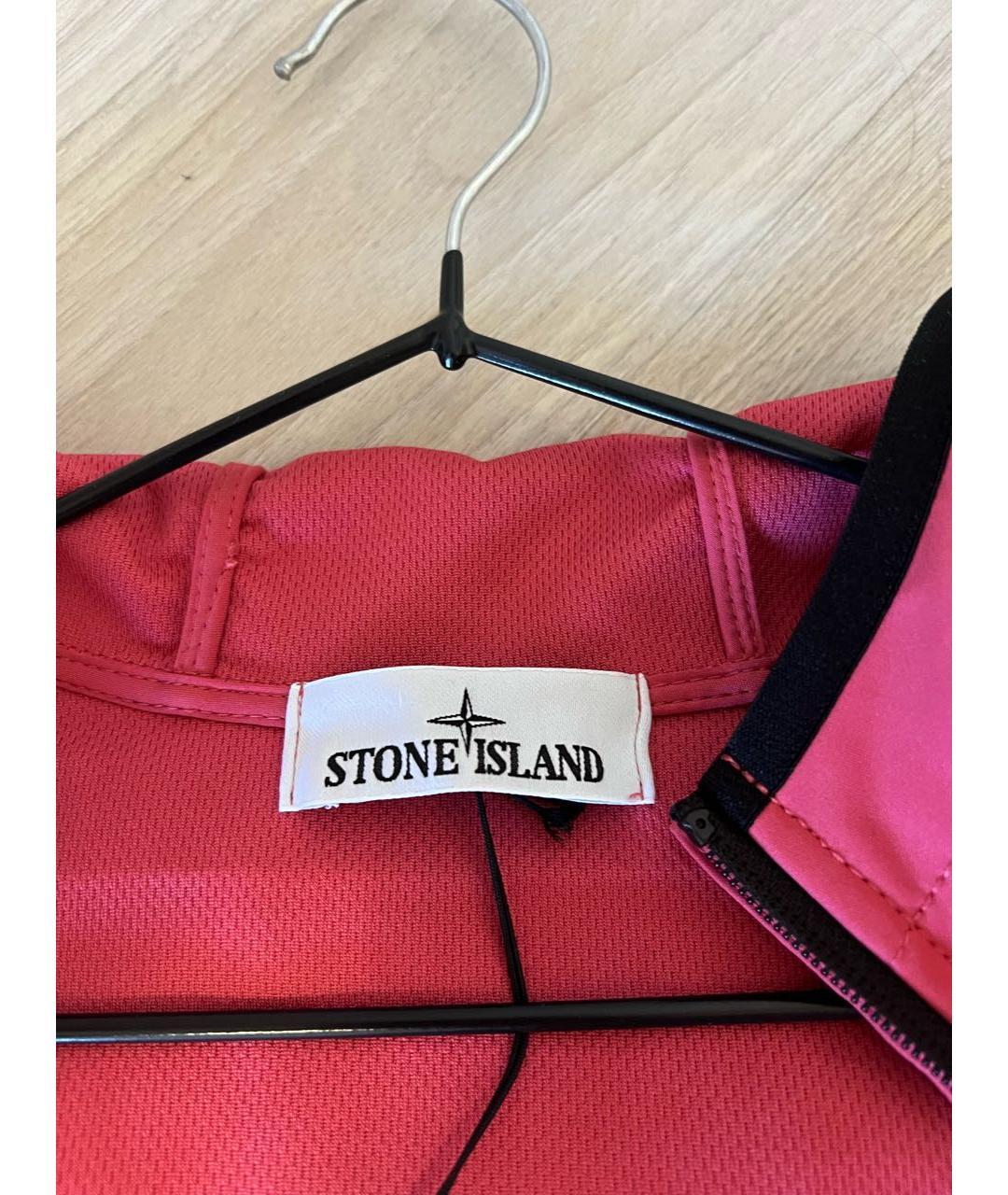STONE ISLAND Бордовая куртка, фото 4