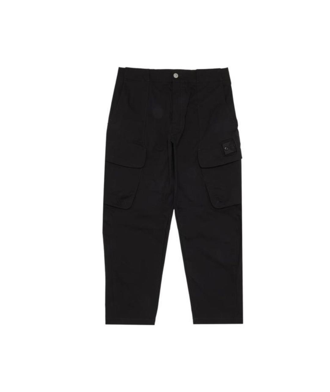 STONE ISLAND SHADOW PROJECT Черные хлопковые повседневные брюки, фото 1