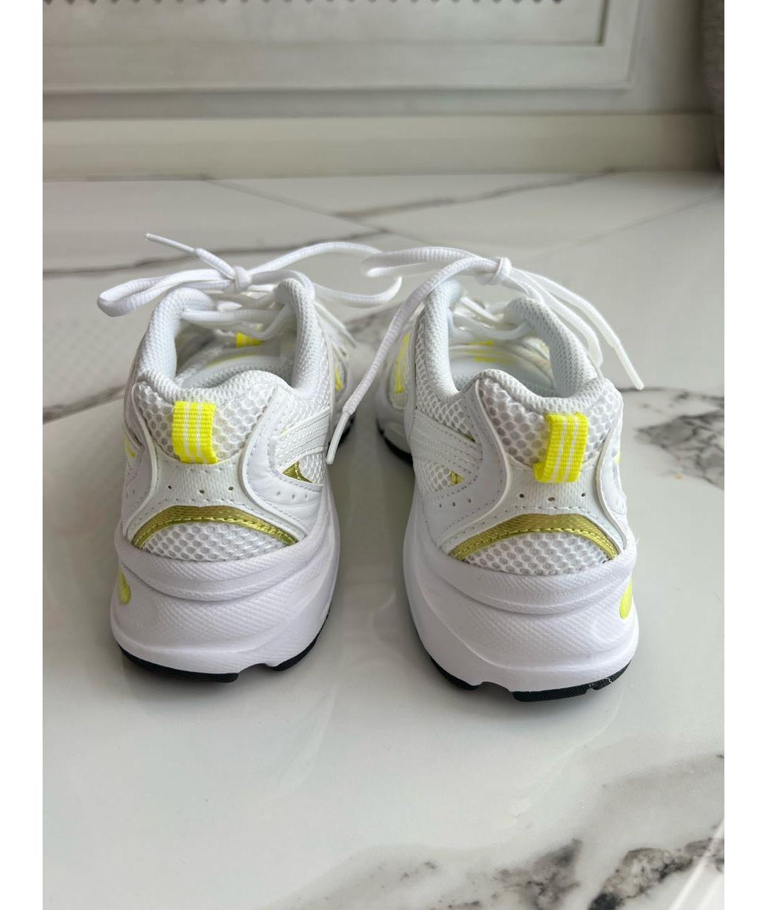 NEW BALANCE Белые синтетические кроссовки, фото 4