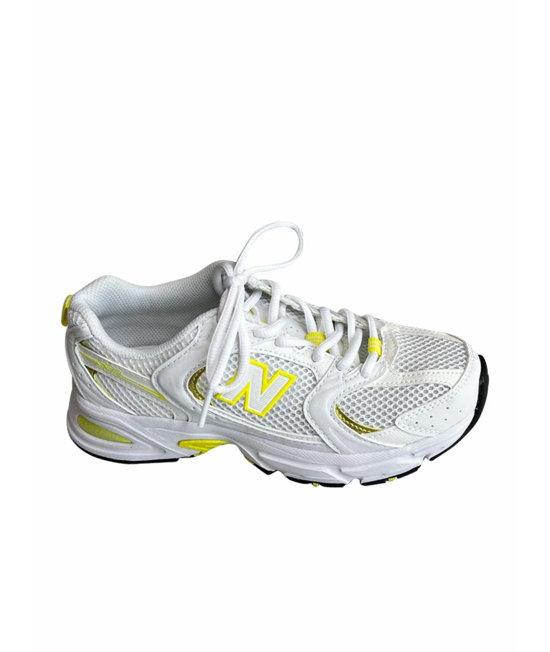 NEW BALANCE Белые синтетические кроссовки, фото 1