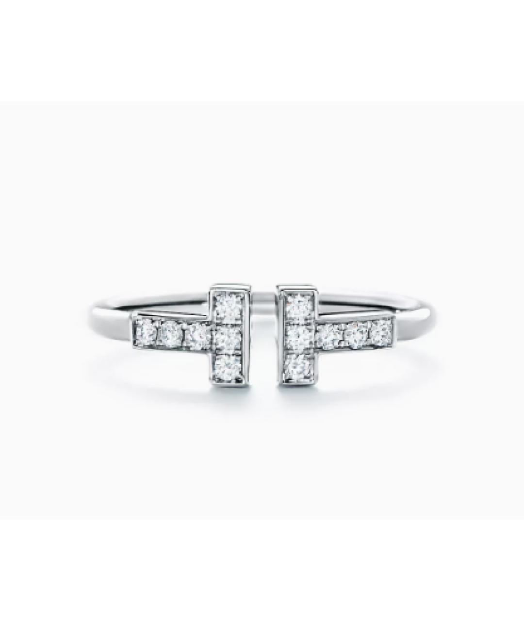 TIFFANY&CO Серебряное кольцо из белого золота, фото 8