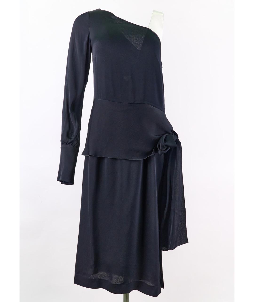 STELLA MCCARTNEY Черное вискозное коктейльное платье, фото 5
