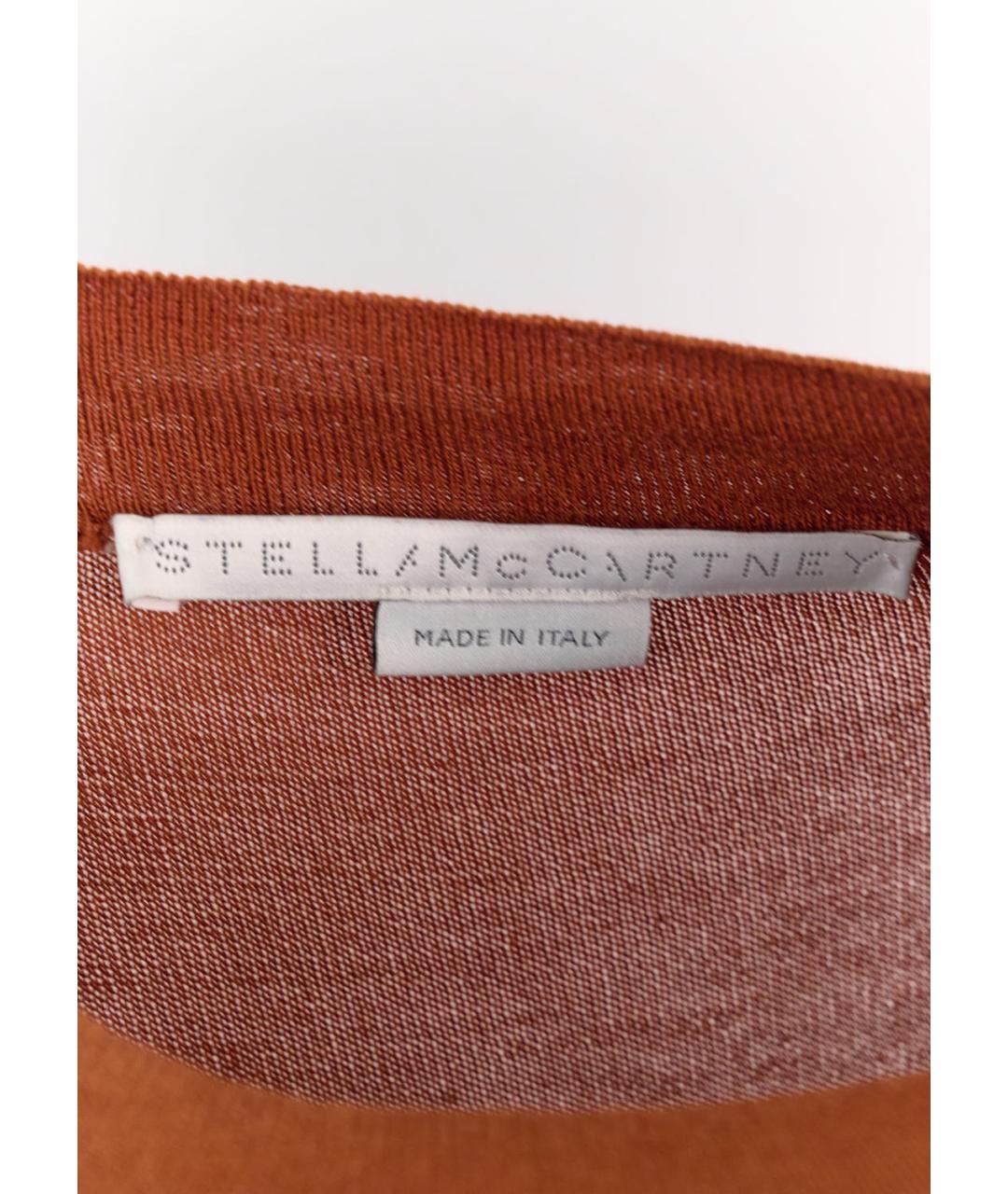 STELLA MCCARTNEY Синий шелковый джемпер / свитер, фото 3