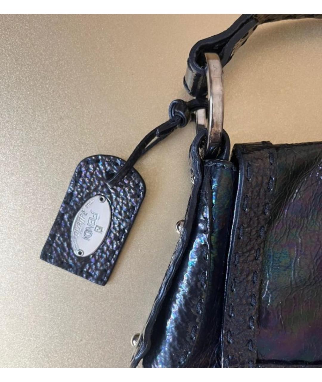 FENDI Мульти кожаная сумка с короткими ручками, фото 4