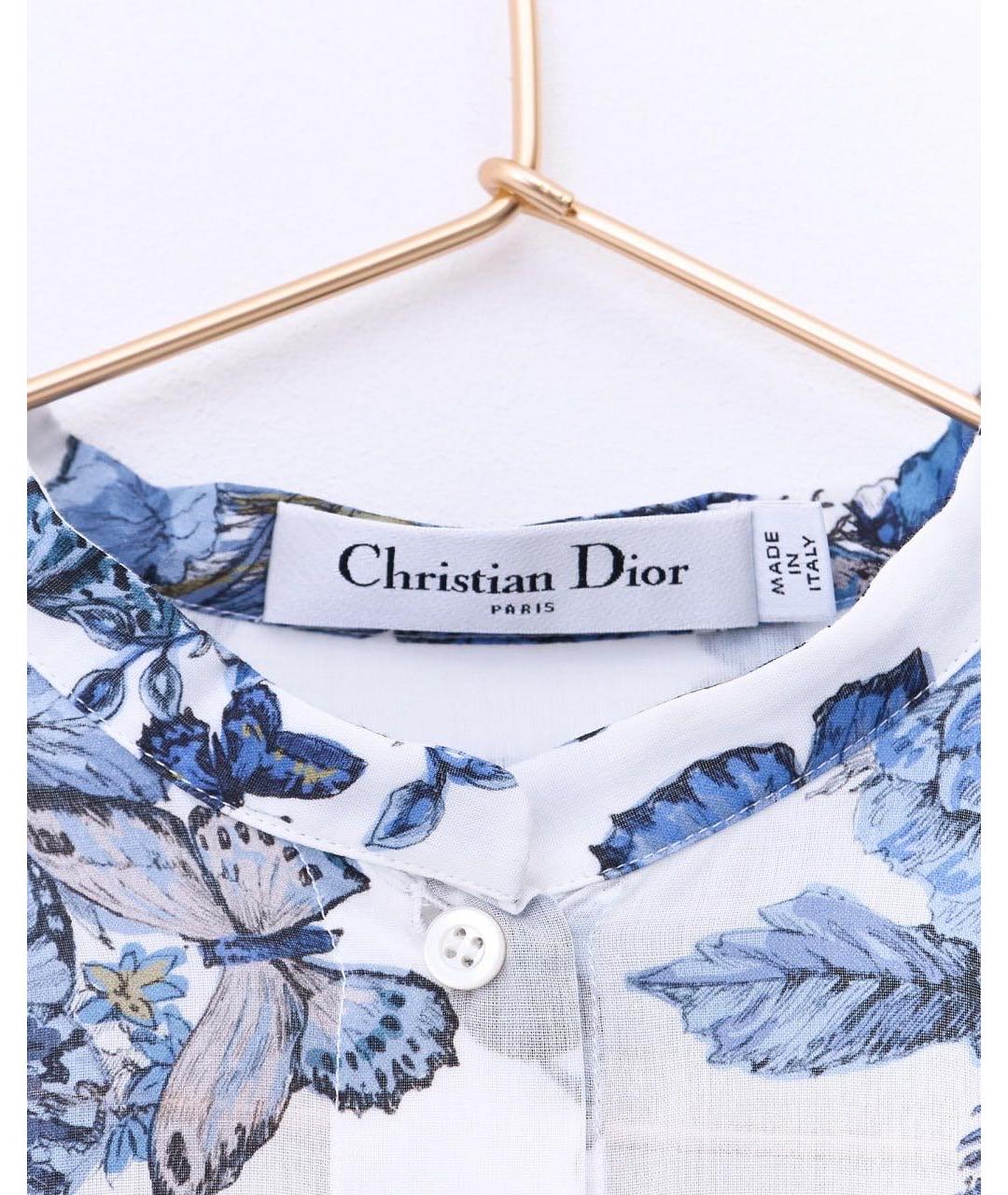 CHRISTIAN DIOR PRE-OWNED Голубая рубашка, фото 3