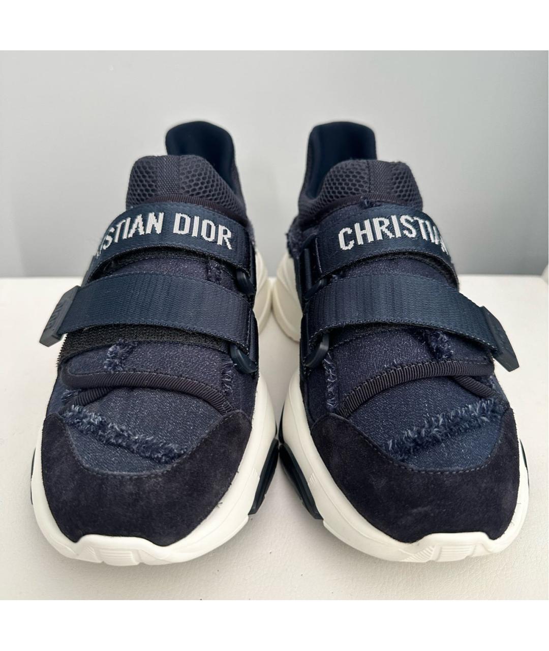 CHRISTIAN DIOR Темно-синие кроссовки, фото 2