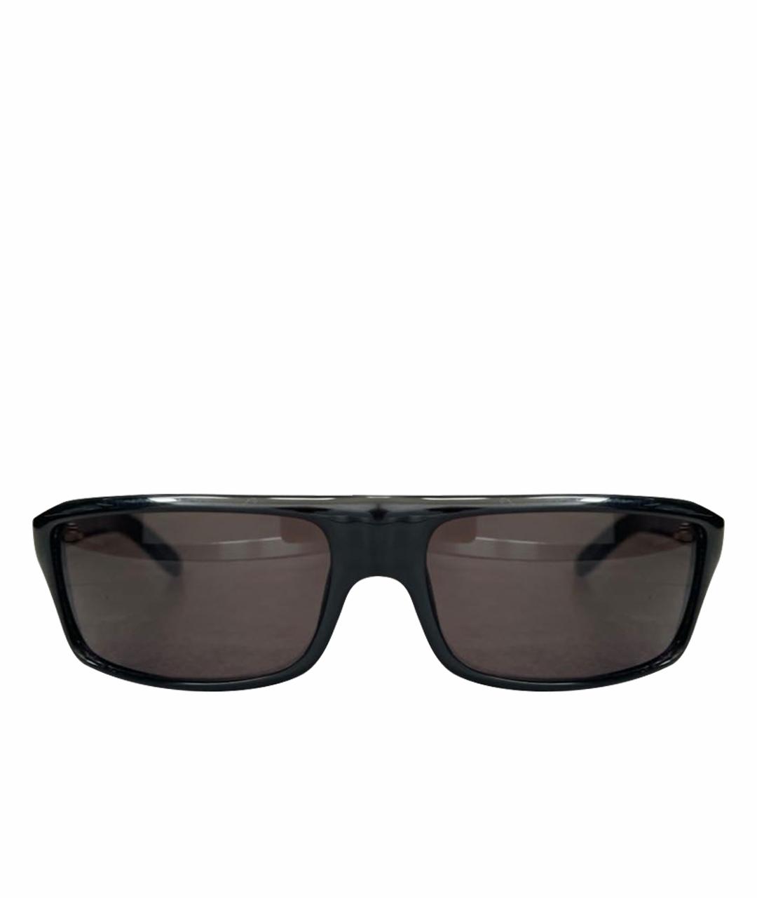 VALENTINO Черные пластиковые солнцезащитные очки, фото 1