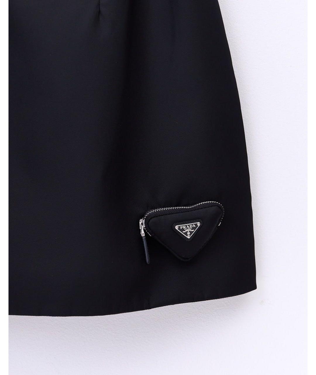 PRADA Черное повседневное платье, фото 3