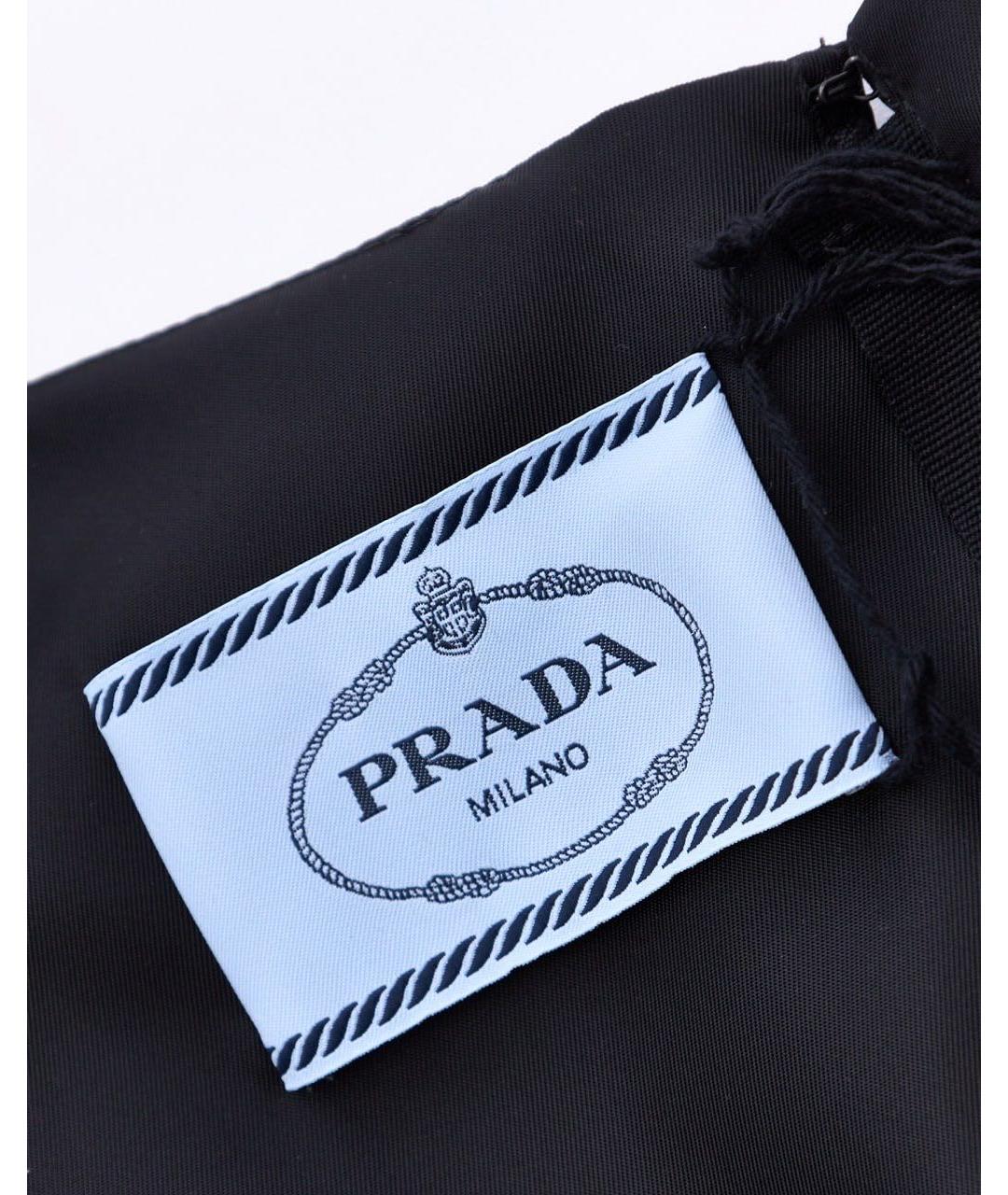 PRADA Черное повседневное платье, фото 4