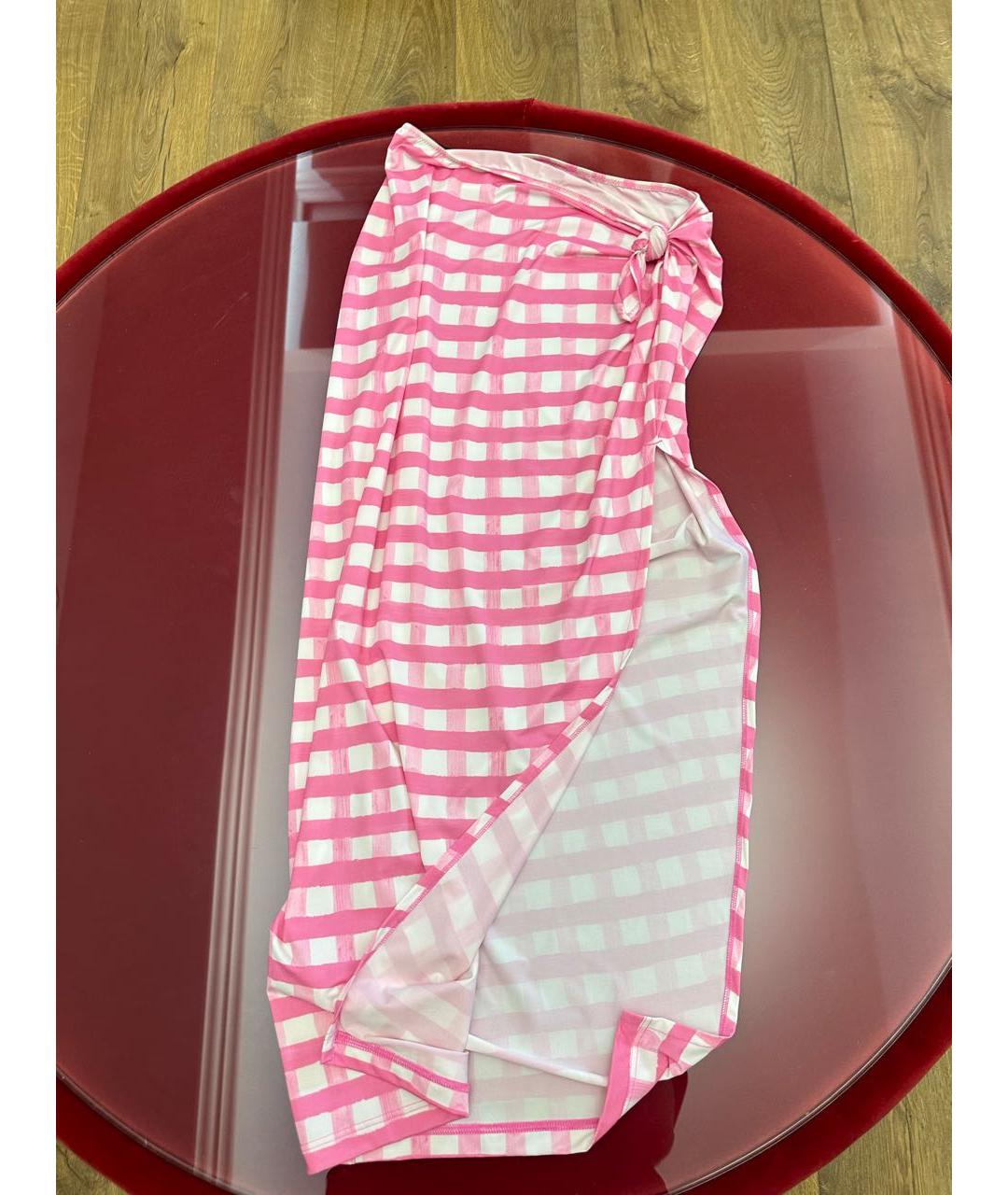JACQUEMUS Розовая юбка миди, фото 3