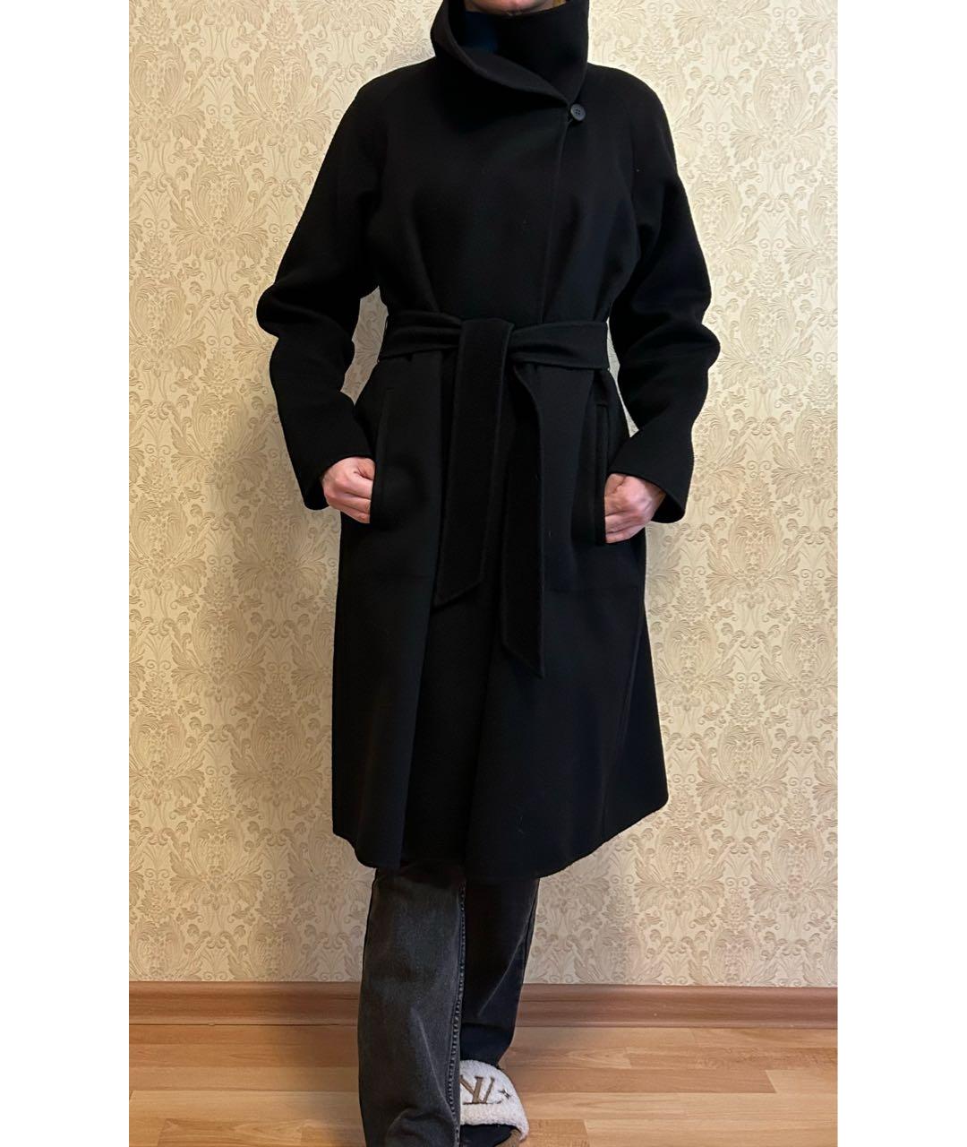 MAX MARA Черное кашемировое пальто, фото 8