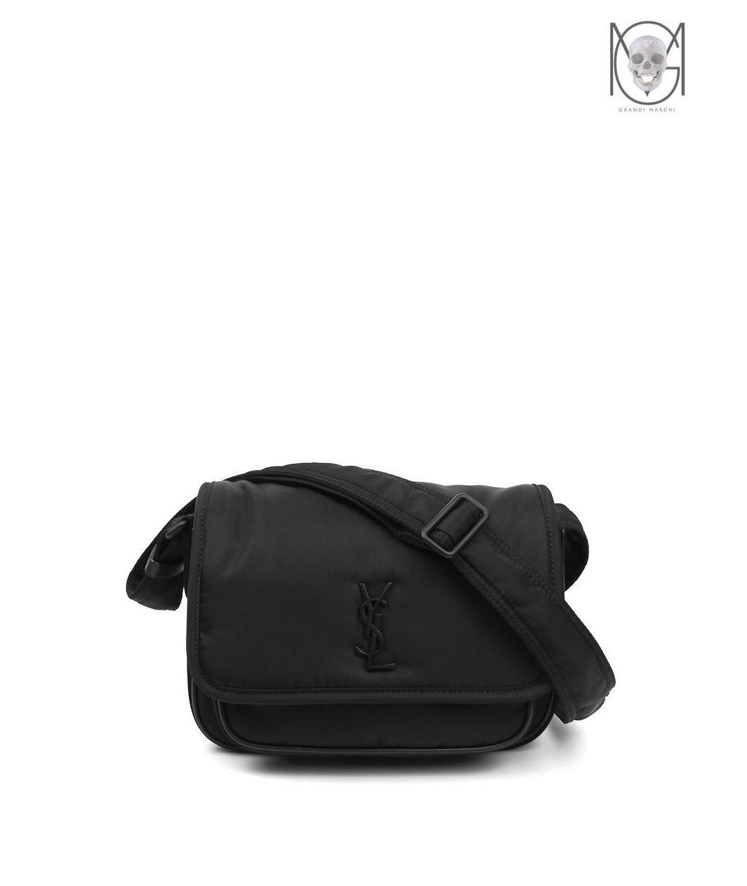 SAINT LAURENT Черная сумка на плечо, фото 9