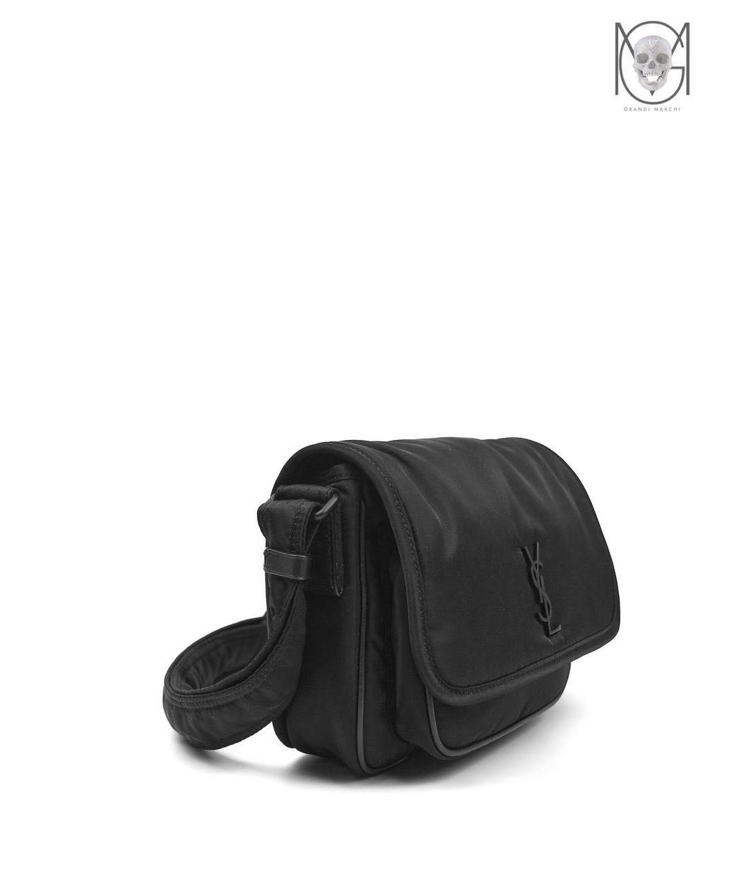 SAINT LAURENT Черная сумка на плечо, фото 2