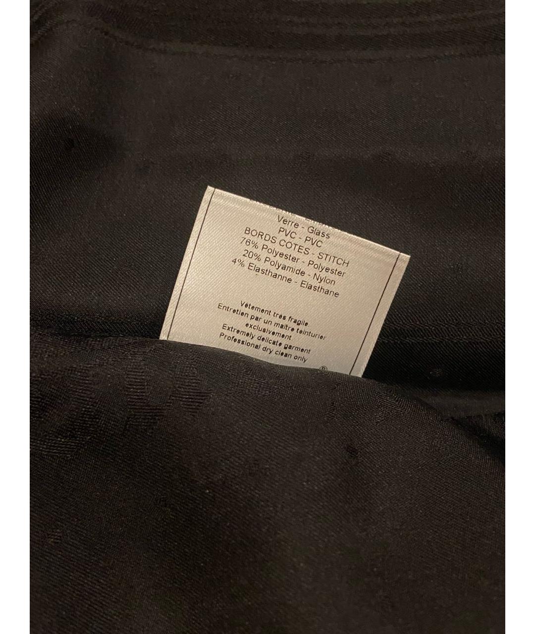 JOHN GALLIANO Черная шелковая куртка, фото 4