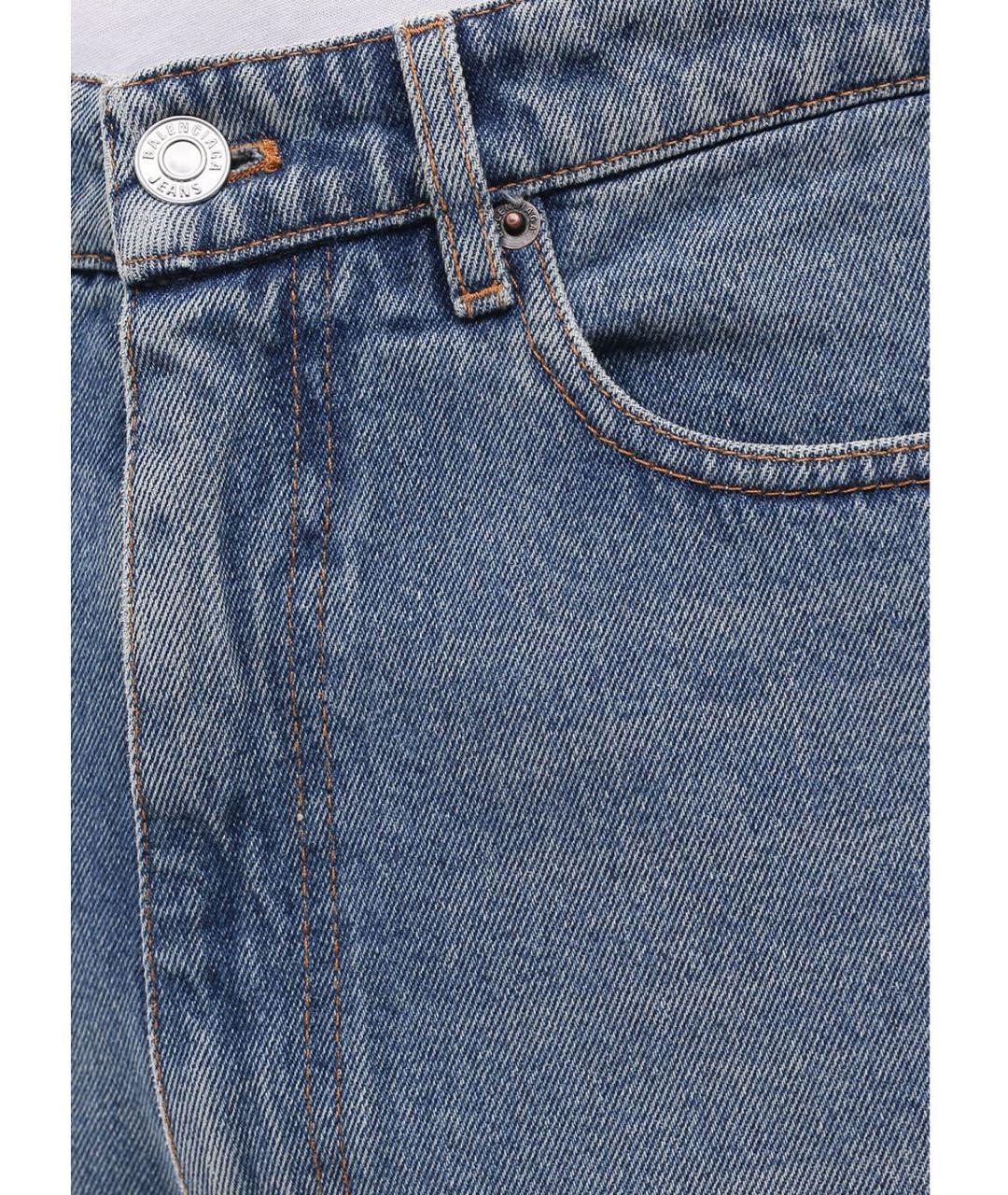 BALENCIAGA Прямые джинсы, фото 4