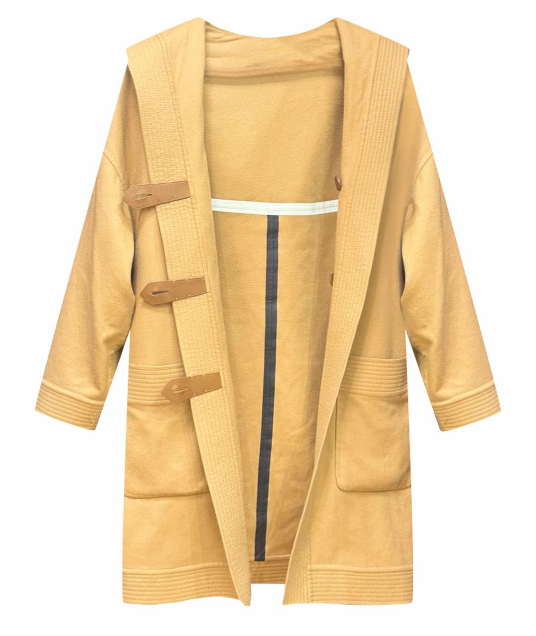 LORO PIANA Бежевое кашемировое пальто, фото 1
