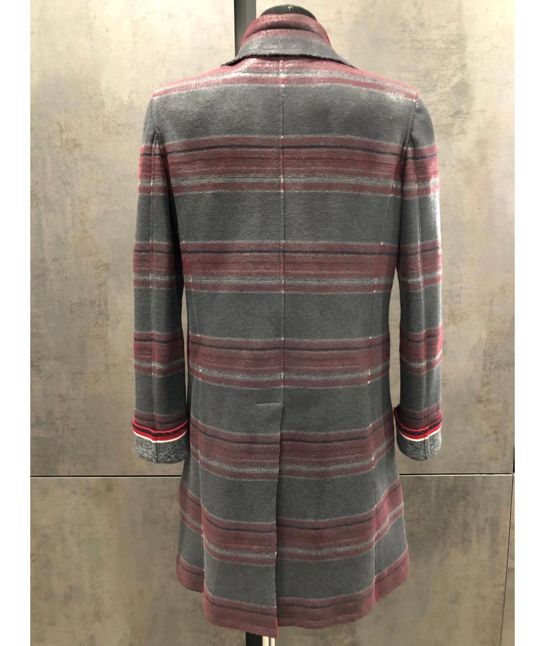 CHANEL PRE-OWNED Бордовый шерстяной жакет/пиджак, фото 2