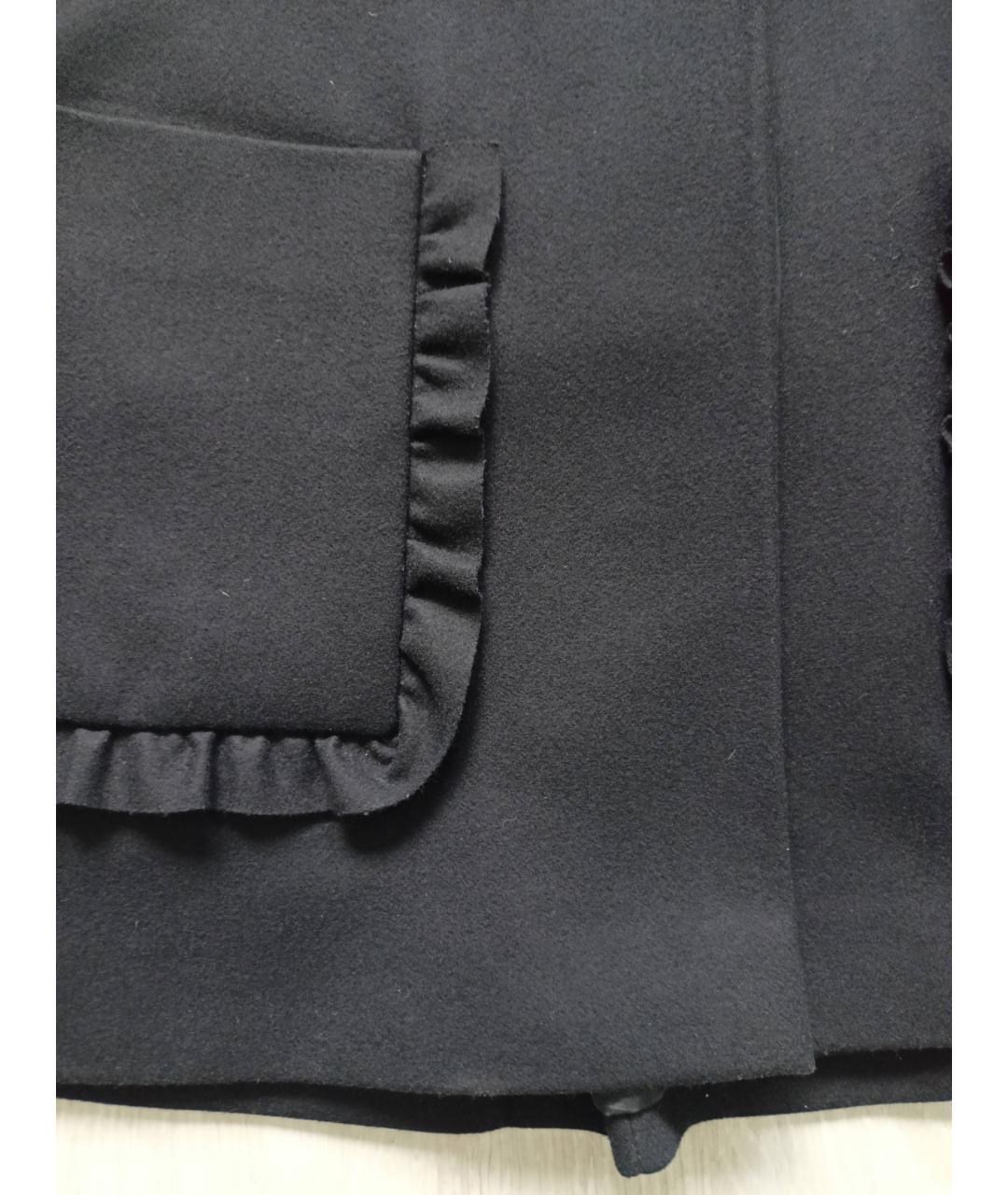 COS Черное шерстяное пальто, фото 3