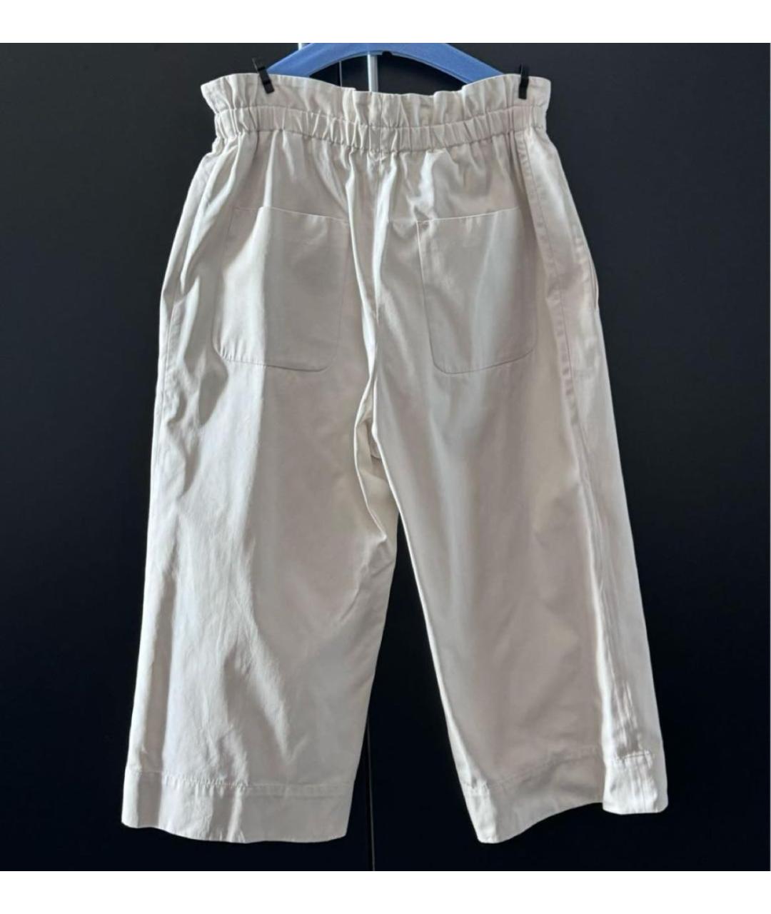 BRUNELLO CUCINELLI Белые брюки широкие, фото 3
