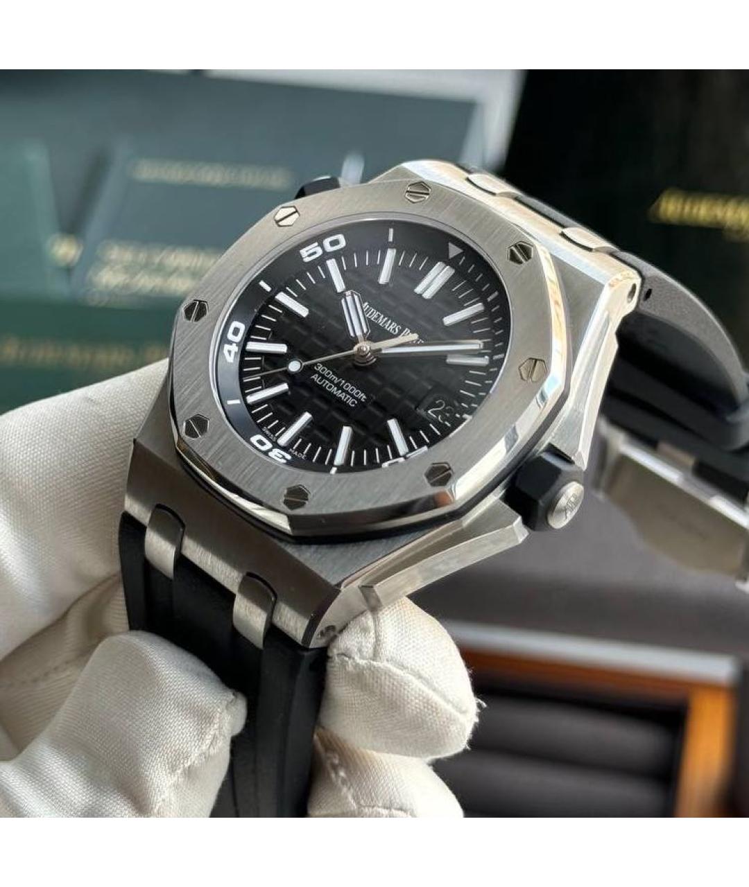 Audemars Piguet Черные металлические часы, фото 4