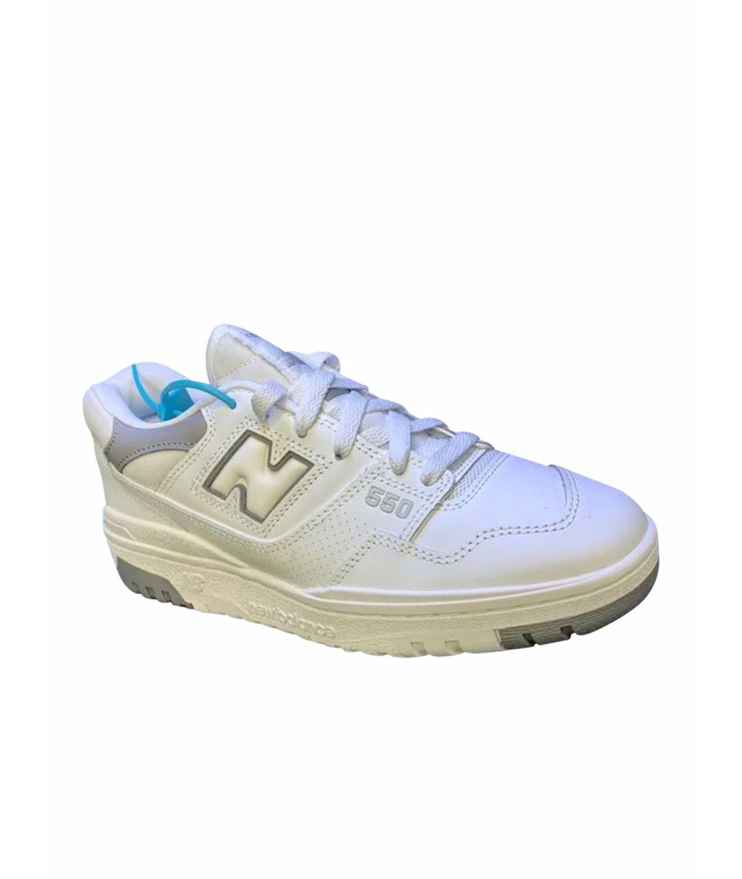 NEW BALANCE Белые низкие кроссовки / кеды, фото 1