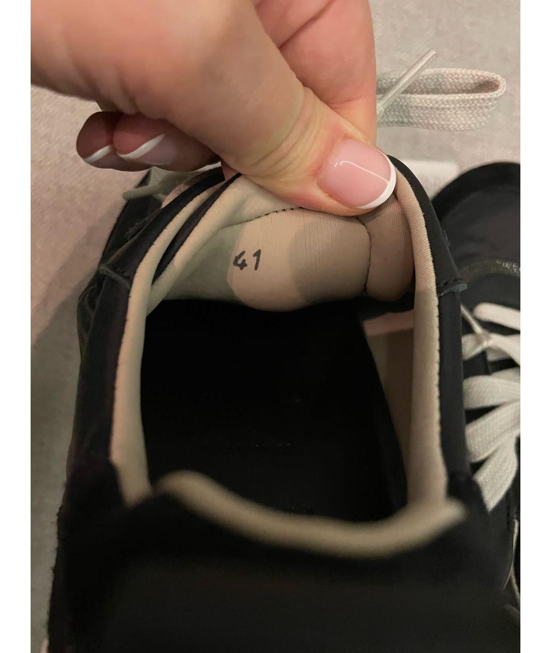 BRUNELLO CUCINELLI Черные замшевые кроссовки, фото 6