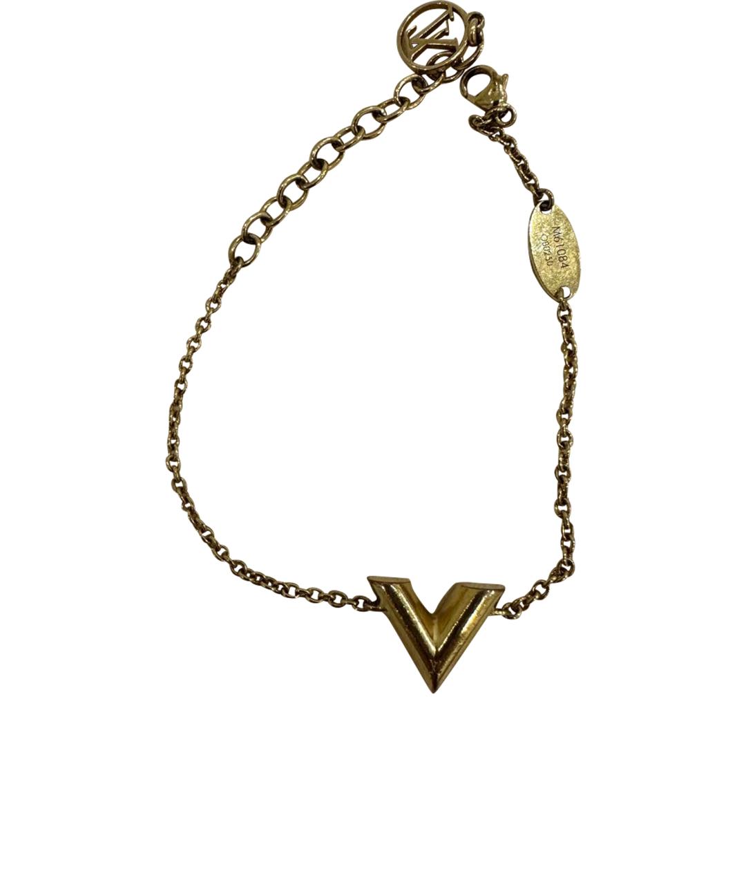 LOUIS VUITTON PRE-OWNED Золотой позолоченный браслет, фото 1
