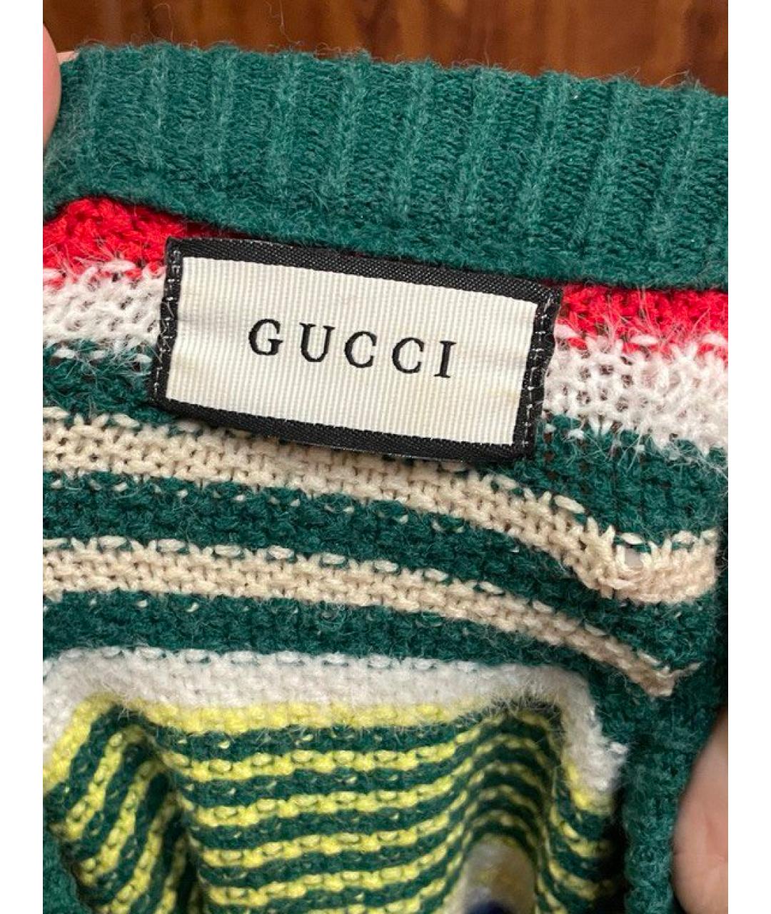 GUCCI Шерстяной джемпер / свитер, фото 3