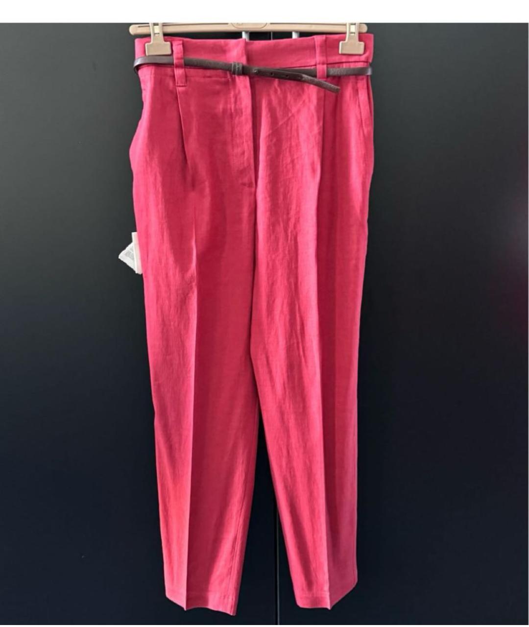 BRUNELLO CUCINELLI Розовый костюм с брюками, фото 3