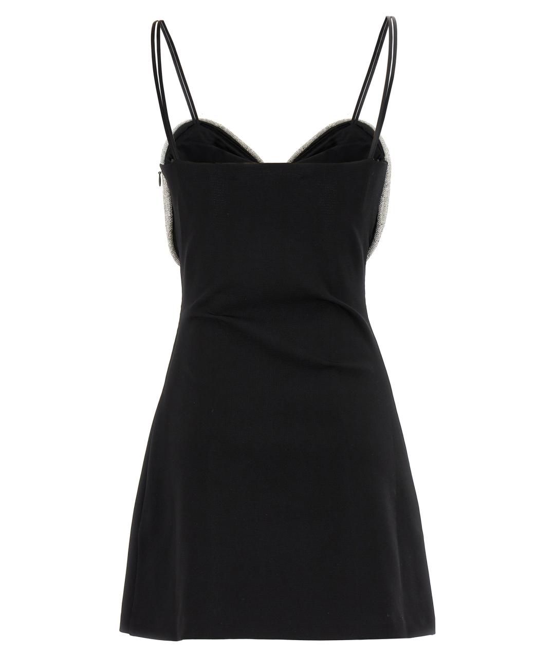 MACH&MACH Черное вискозное коктейльное платье, фото 2