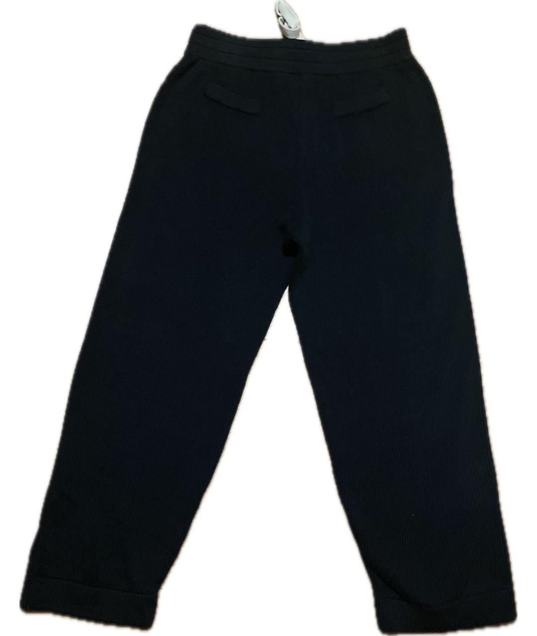 BRUNELLO CUCINELLI Черные хлопковые спортивные брюки и шорты, фото 2