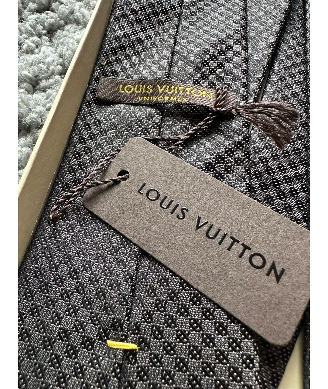 LOUIS VUITTON PRE-OWNED Шелковый галстук, фото 4