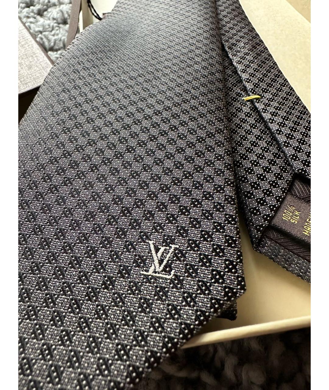 LOUIS VUITTON PRE-OWNED Шелковый галстук, фото 3