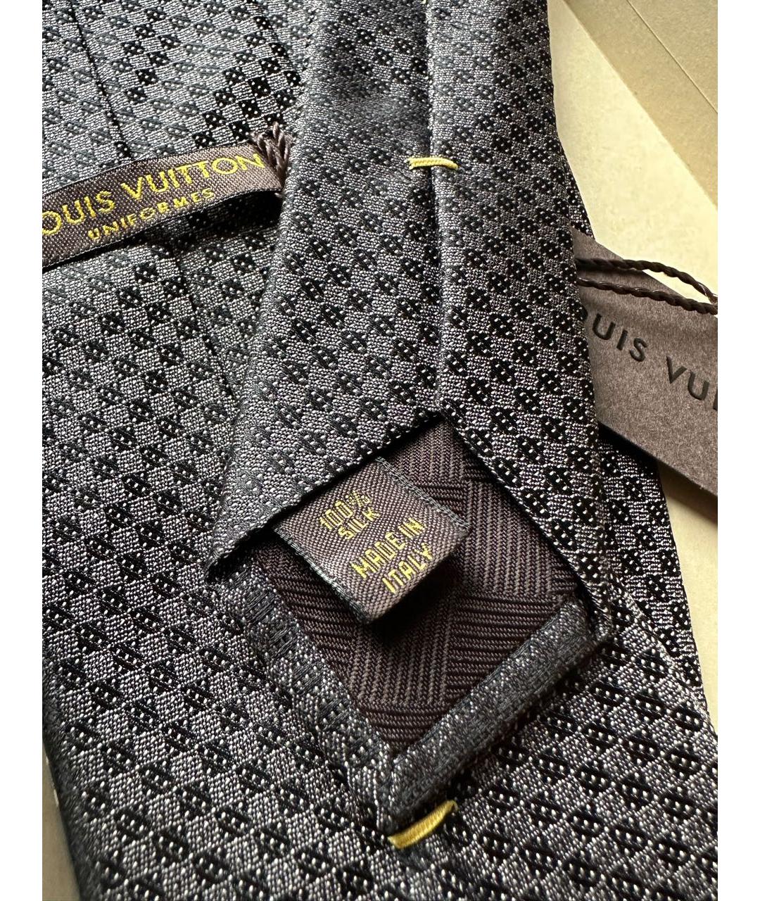 LOUIS VUITTON PRE-OWNED Шелковый галстук, фото 5