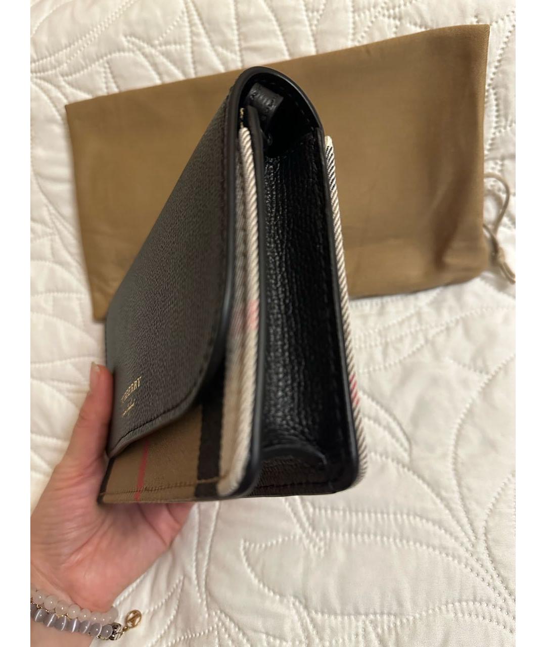 BURBERRY Коричневая кожаная сумка через плечо, фото 2