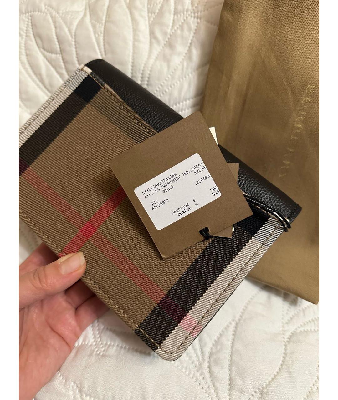 BURBERRY Коричневая кожаная сумка через плечо, фото 3