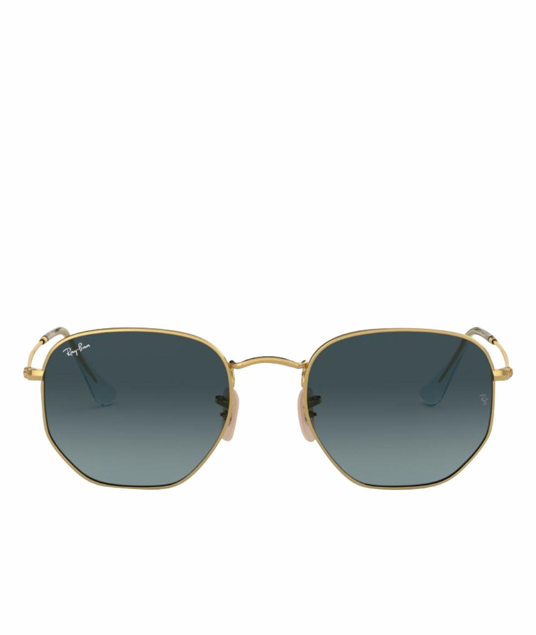 RAY BAN Синие металлические солнцезащитные очки, фото 1