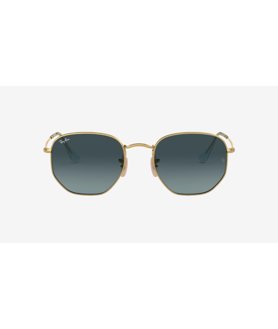 RAY BAN Синие металлические солнцезащитные очки, фото 8