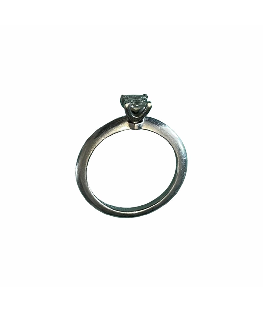 TIFFANY&CO Белое платиновое кольцо, фото 1