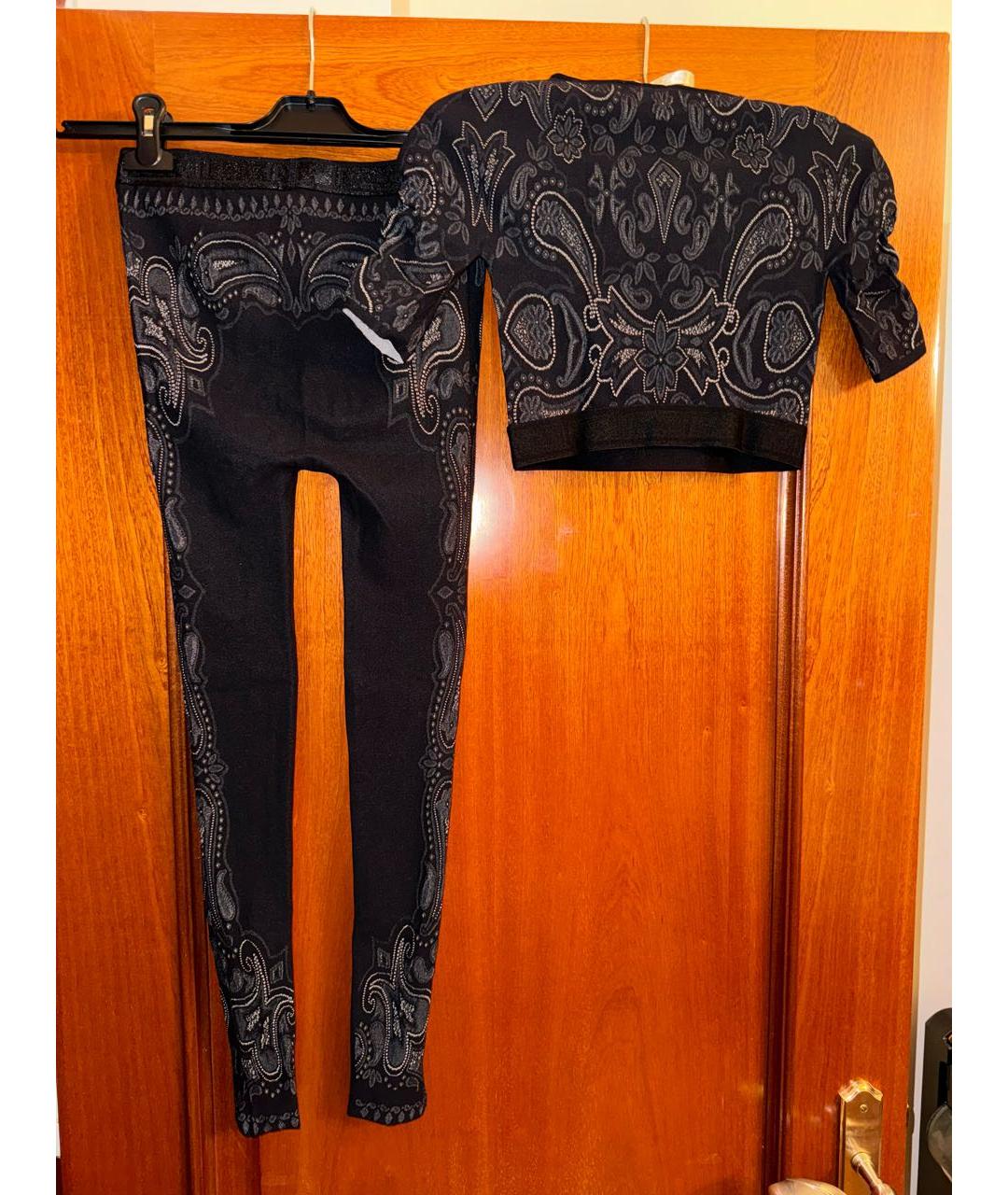WOLFORD Черный полиамидовый костюм с брюками, фото 9
