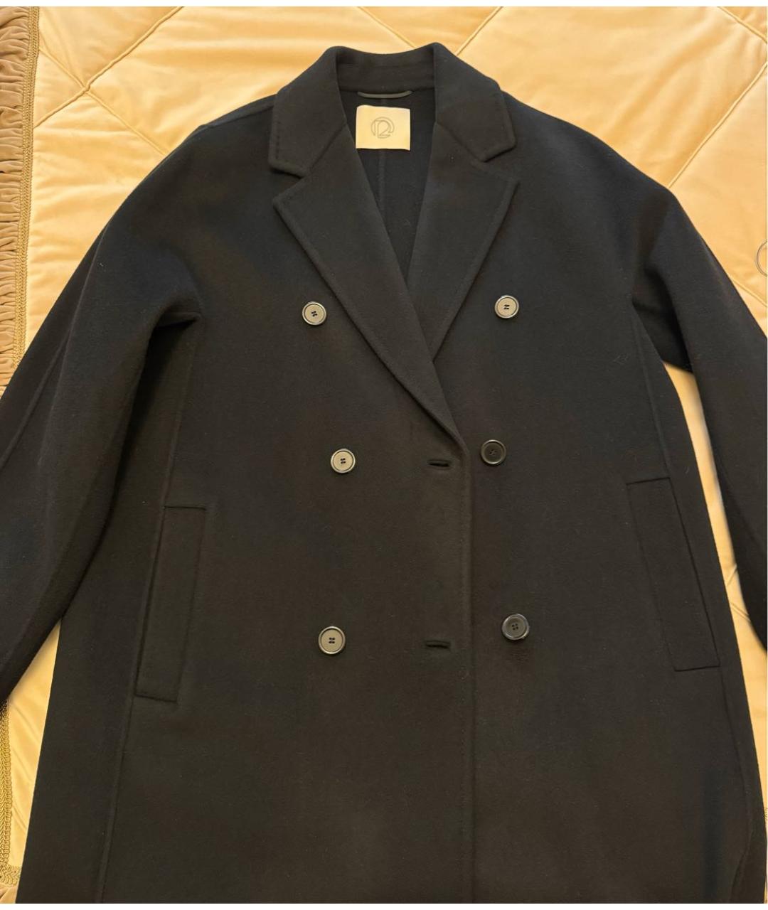 12 STOREEZ Черное кашемировое пальто, фото 7