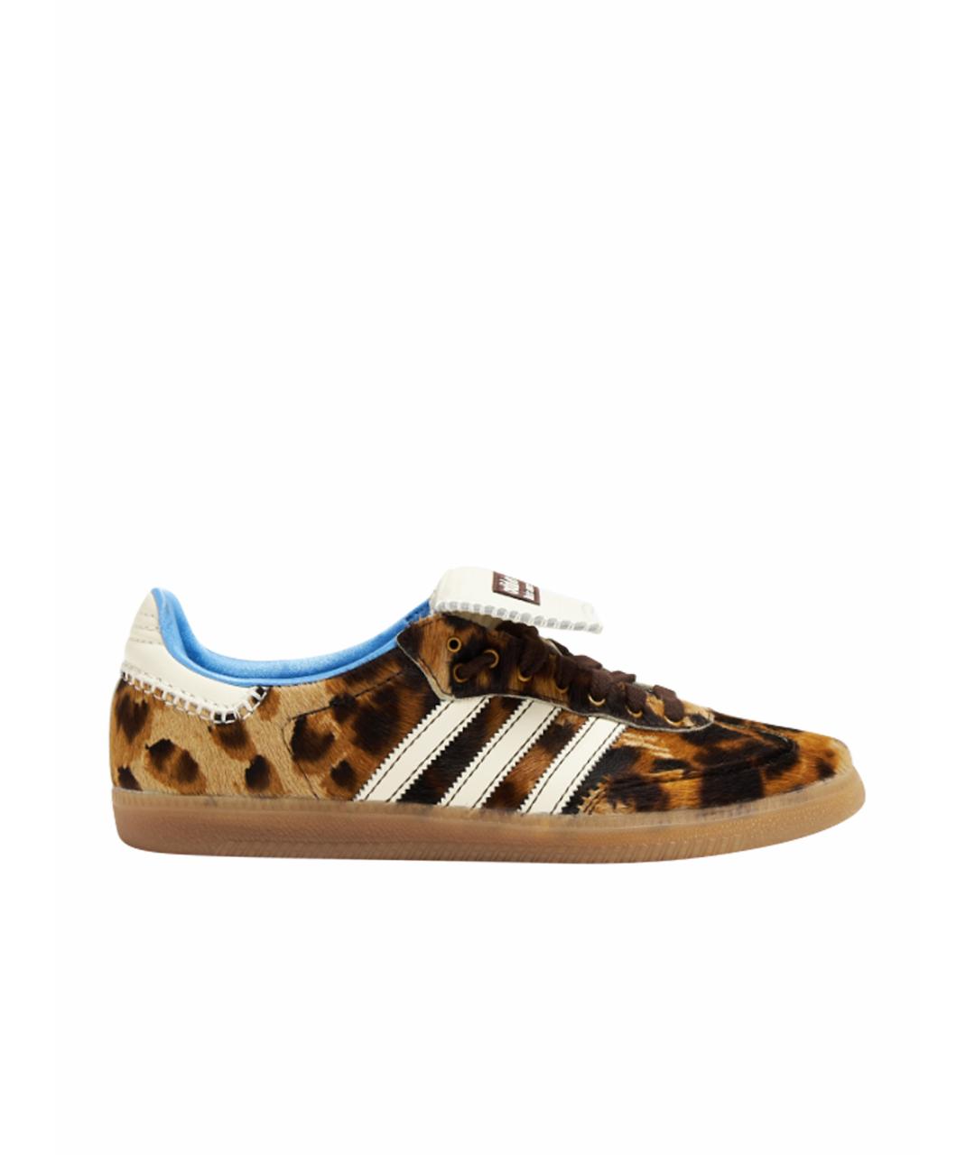 ADIDAS Коричневые текстильные кеды Samba для женщин – купить в интернет ...