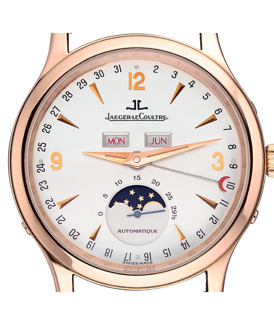 Jaeger LeCoultre Master Compressor Белые часы из розового золота, фото 2