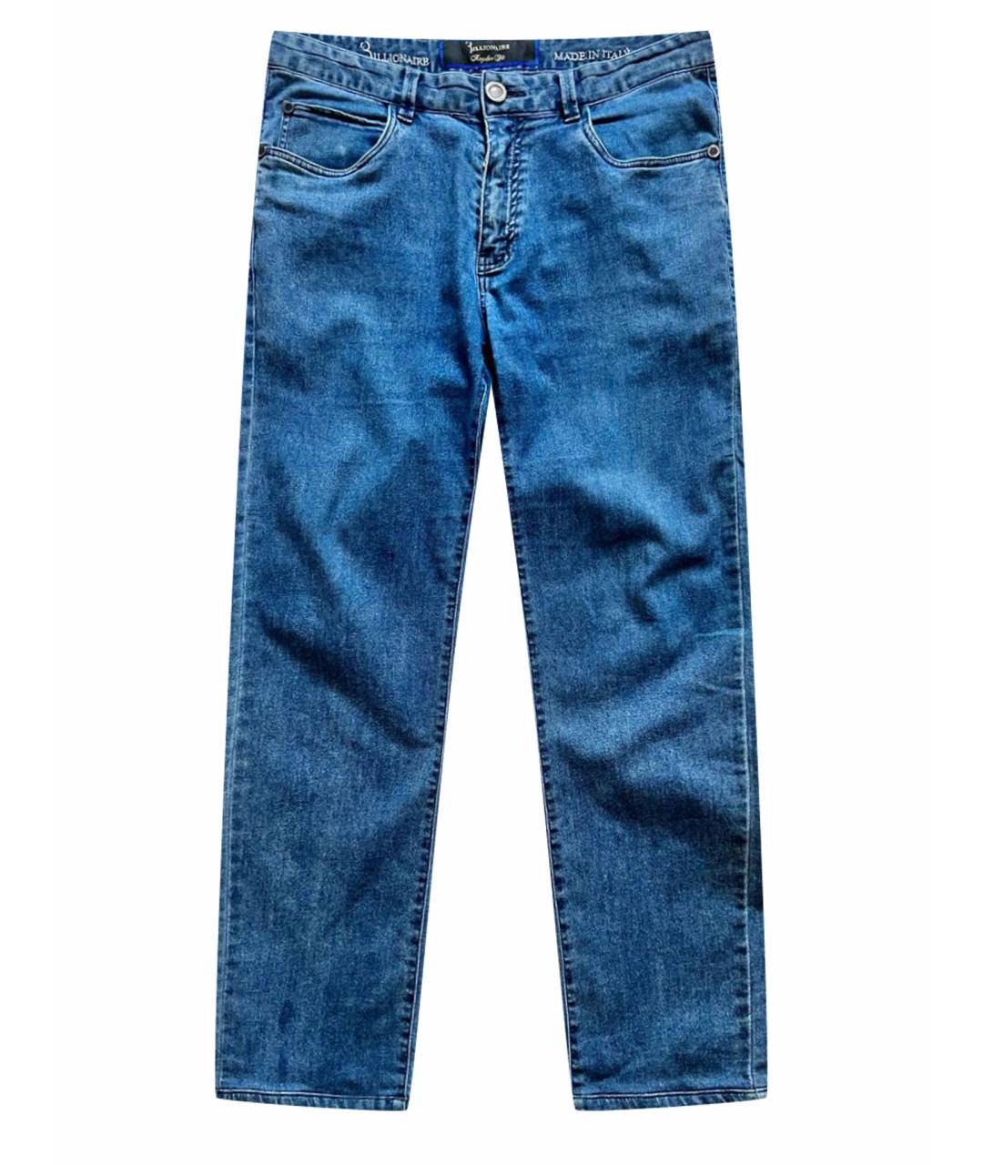 BILLIONAIRE Синие джинсы скинни, фото 1