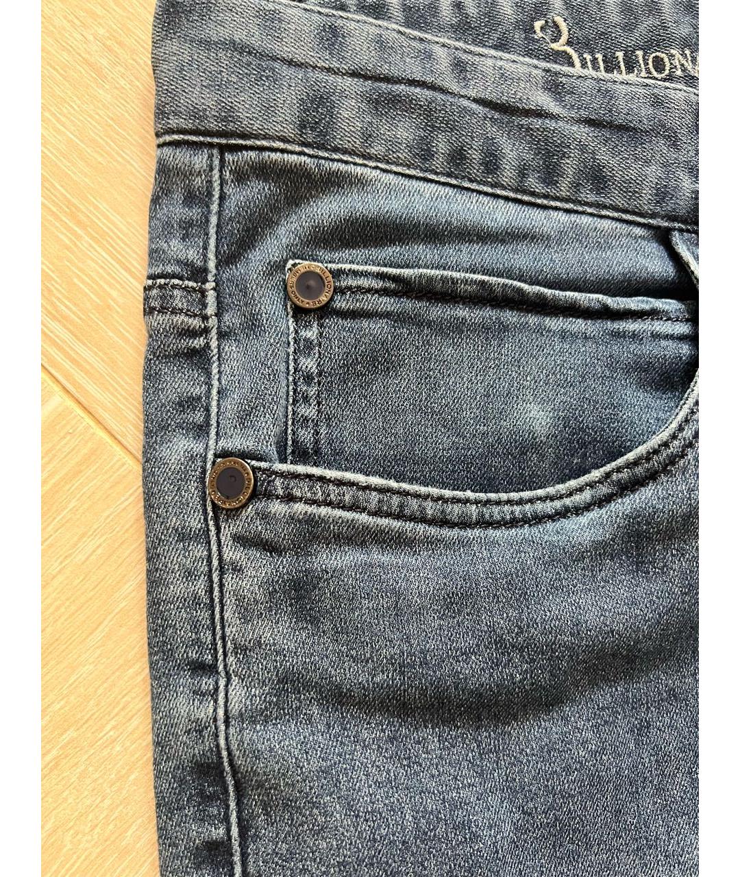 BILLIONAIRE Синие джинсы скинни, фото 5
